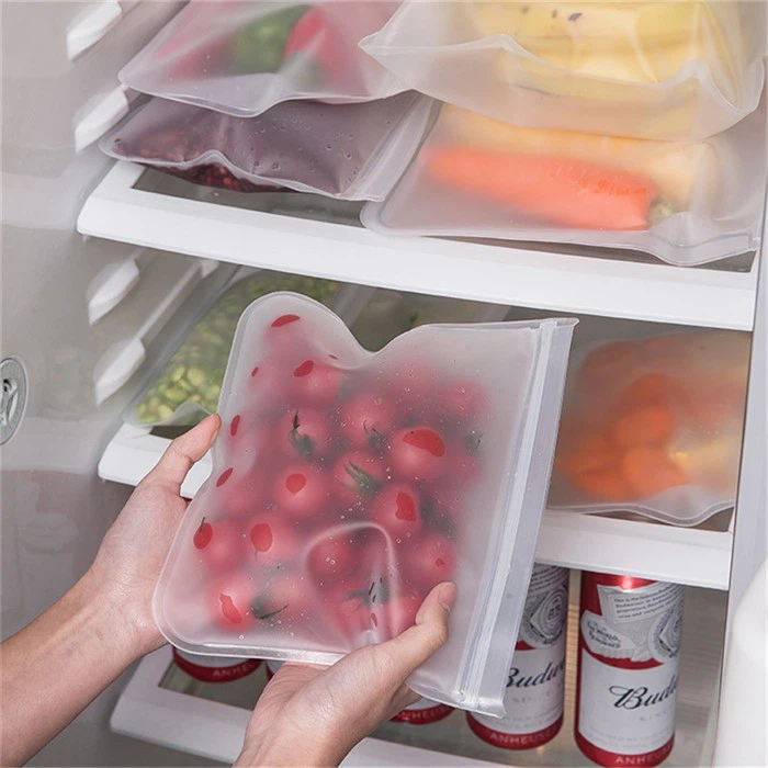 Leakproof PEVA Food Freezer Bags
