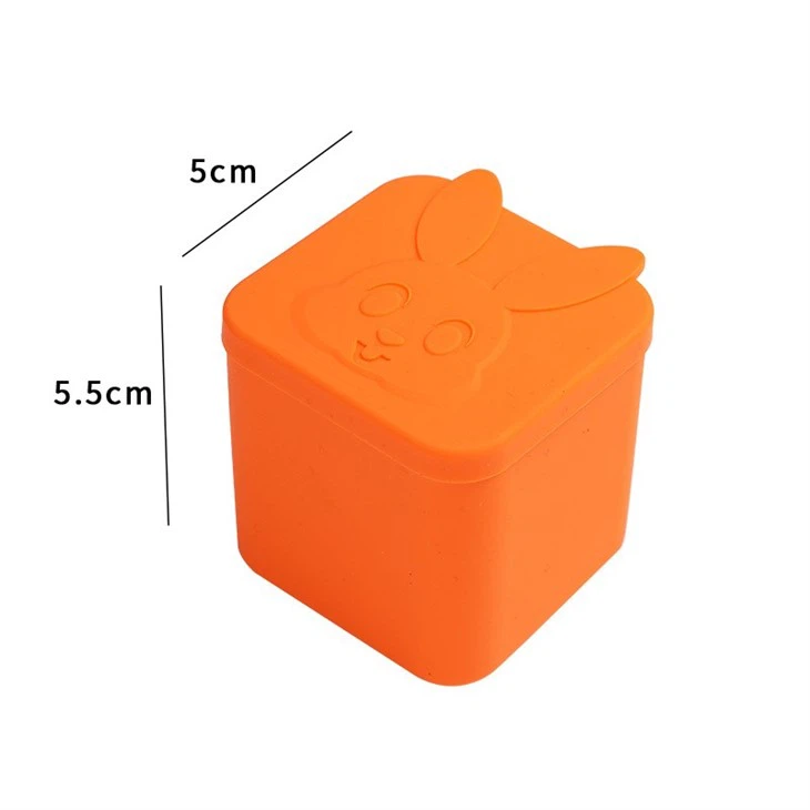 silicone box orange