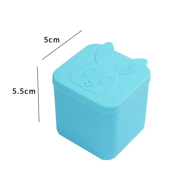 silicone box blue